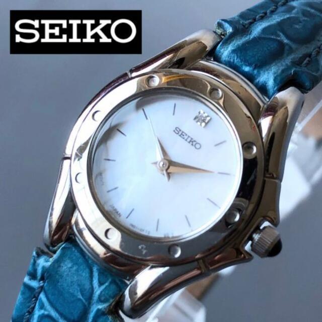 SEIKO(セイコー)の【展示品】ダイヤモンドアクセント★SEIKO セイコー 腕時計 レディース レディースのファッション小物(腕時計)の商品写真