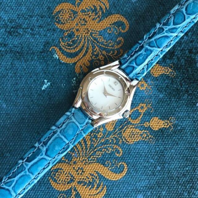 SEIKO(セイコー)の【展示品】ダイヤモンドアクセント★SEIKO セイコー 腕時計 レディース レディースのファッション小物(腕時計)の商品写真