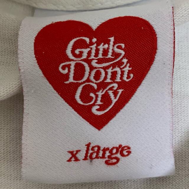 Supreme(シュプリーム)のgirls don't cry ガールズドントクライ　Tシャツ　XL メンズのトップス(Tシャツ/カットソー(半袖/袖なし))の商品写真