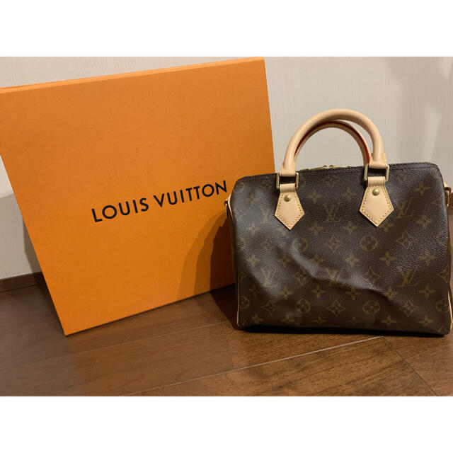 新品即決 LOUIS VUITTON ルイ・ヴィトン スピーディ25 モノグラム ハンドバッグ