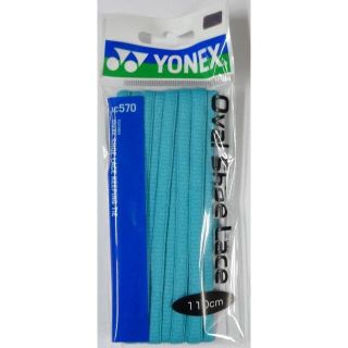 ヨネックス(YONEX)の①ヨネックス　オーバルシューレース【AC570】ミントブルー・１１０cm(バドミントン)