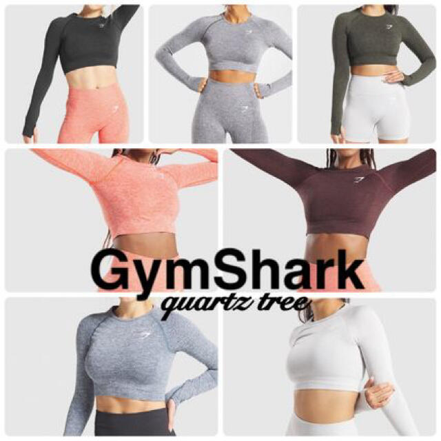 gymshark ジムシャーク　クロップトップ