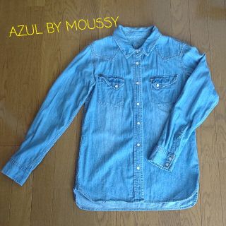 アズールバイマウジー(AZUL by moussy)のAZUL BY MOUSSY デニムシャツ(シャツ/ブラウス(長袖/七分))