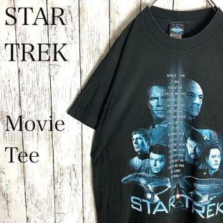 【極レア】ムービーT スタートレック　tシャツ フォト　古着　90s movie(Tシャツ/カットソー(半袖/袖なし))