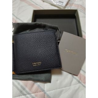 トムフォード(TOM FORD)のTOM FORD トムフォード 折財布 マネークリップ カード入れ(マネークリップ)