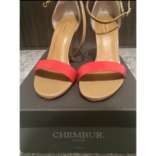 チェンバー(CHEMBUR)の美品！CHEMBURチェンバー パンプス／サンダル／エストネーション/バーニーズ(ハイヒール/パンプス)