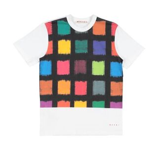 マルニ(Marni)のマルニマルチカラーTシャツロゴ入りMARNI(Tシャツ(半袖/袖なし))