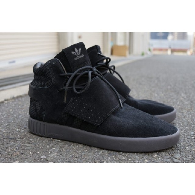 スニーカー新品タグadidas TUBULAR INVADER STRAP 27.5cm