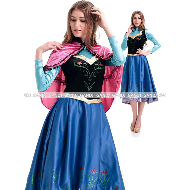アナと雪の女王 アナ雪コスプレ ハロウィン 仮装 衣装ディズニー アナと雪の女王 アナ雪コスプレ ハロウィン 仮装 衣装ディズニー