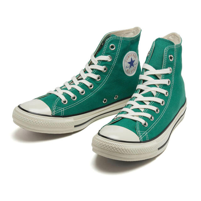 CONVERSE(コンバース)のコンバース　ハイカット　緑【converse】 レディースの靴/シューズ(スニーカー)の商品写真