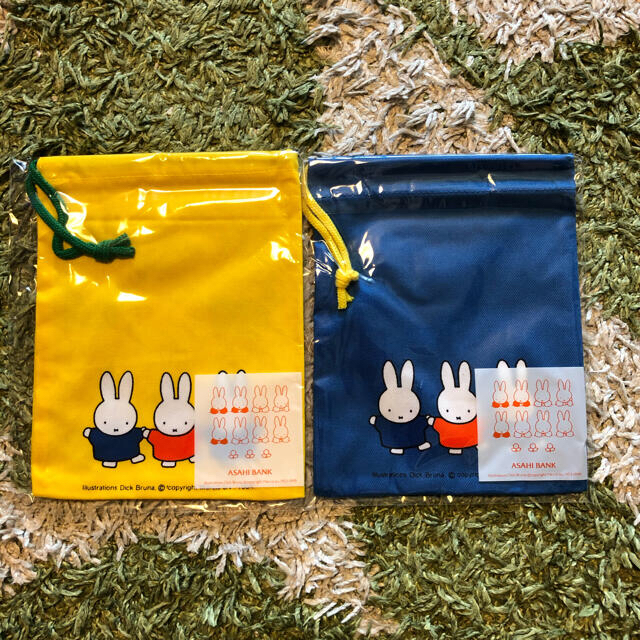 ❤︎ミッフィー巾着2セット❤︎ エンタメ/ホビーのおもちゃ/ぬいぐるみ(キャラクターグッズ)の商品写真
