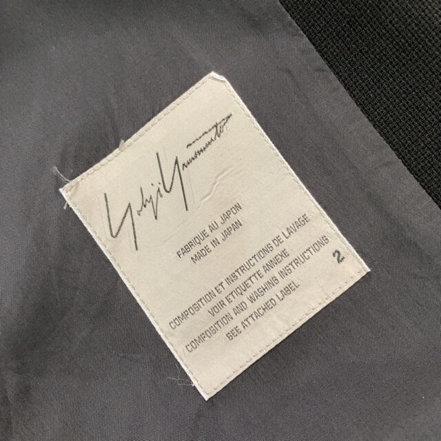 Yohji Yamamoto(ヨウジヤマモト)のシャロン様専用Yohji Yamamoto 17SS アシンメトリージャケット レディースのジャケット/アウター(その他)の商品写真