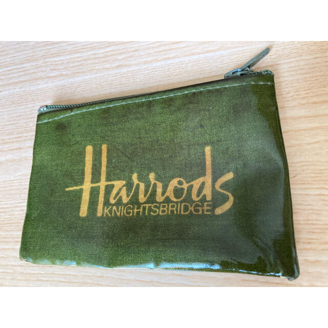 Harrods(ハロッズ)のハロッズ　ミニポーチ　2個 レディースのファッション小物(ポーチ)の商品写真