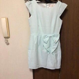 ミシェルマカロン(michellMacaron)のミシェルマカロンリボンワンピース(ミニワンピース)