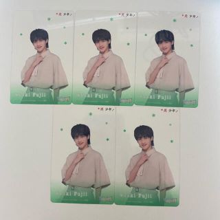 ジャニーズジュニア(ジャニーズJr.)のサマステ　クリアカード　藤井直樹(アイドルグッズ)