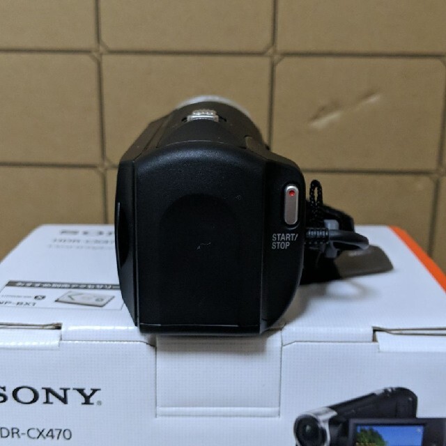 SONY(ソニー)の【超美品】SONY HDR-CX470 (B)　ソニー スマホ/家電/カメラのカメラ(ビデオカメラ)の商品写真