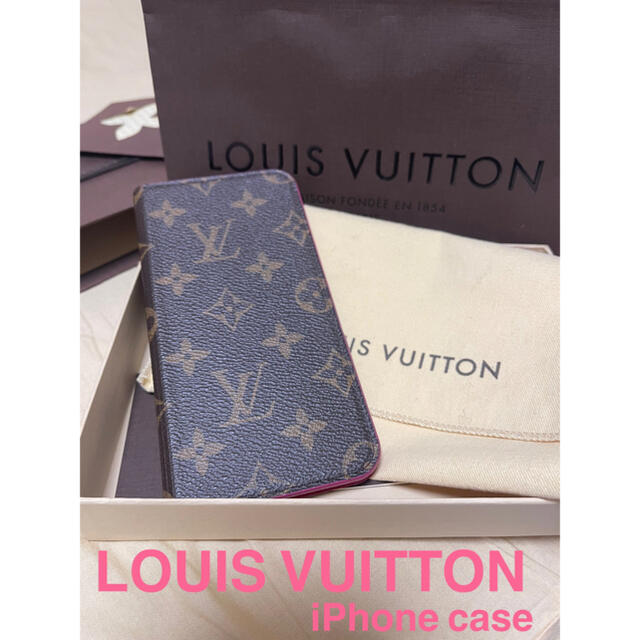 LOUIS VUITTON iPhoneケース　ピンク