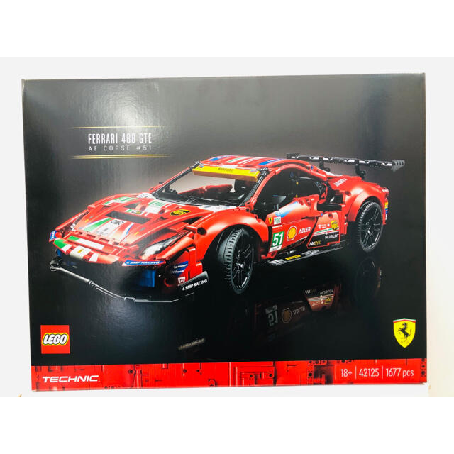 通販セール Lego - 新品未開封 レゴ テクニック フェラーリ 42125の