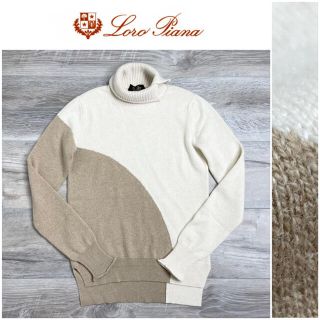 ロロピアーナ(LORO PIANA)のD68D70★まとめ売り ベビーカシミヤ100% ロロピアーナ ハイネックニット(ニット/セーター)