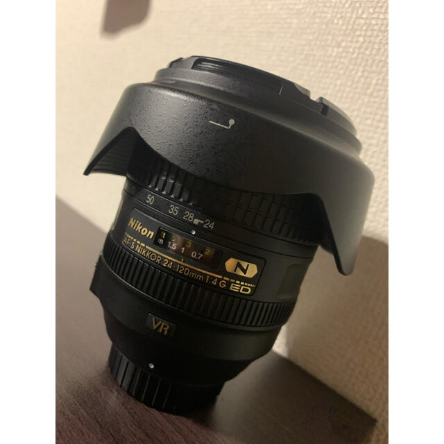 Nikon(ニコン)のNIKKOR 24-120mm f/4G ED VR 【お値下げ中】 スマホ/家電/カメラのカメラ(レンズ(ズーム))の商品写真