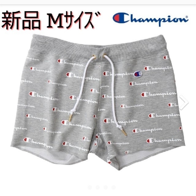 Champion(チャンピオン)の新品M チャンピオン スウェット ショートパンツ レディース レディースのパンツ(ショートパンツ)の商品写真