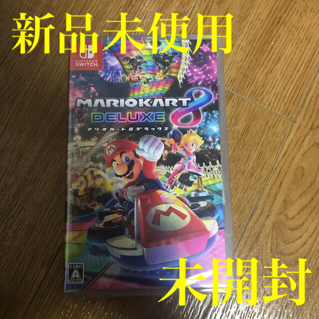 任天堂(ニンテンドウ)のマリオカート8 デラックス Switch エンタメ/ホビーのゲームソフト/ゲーム機本体(家庭用ゲームソフト)の商品写真