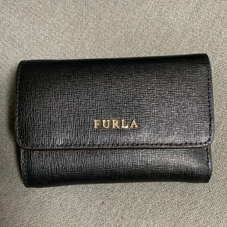 フルラ(Furla)のFURLA三つ折財布 ブラック 最終値下げ 20日までで削除します(財布)