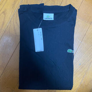 ラコステ(LACOSTE)の【新品未使用品】LACOSTE Tシャツ ブラック size2(Tシャツ/カットソー(半袖/袖なし))