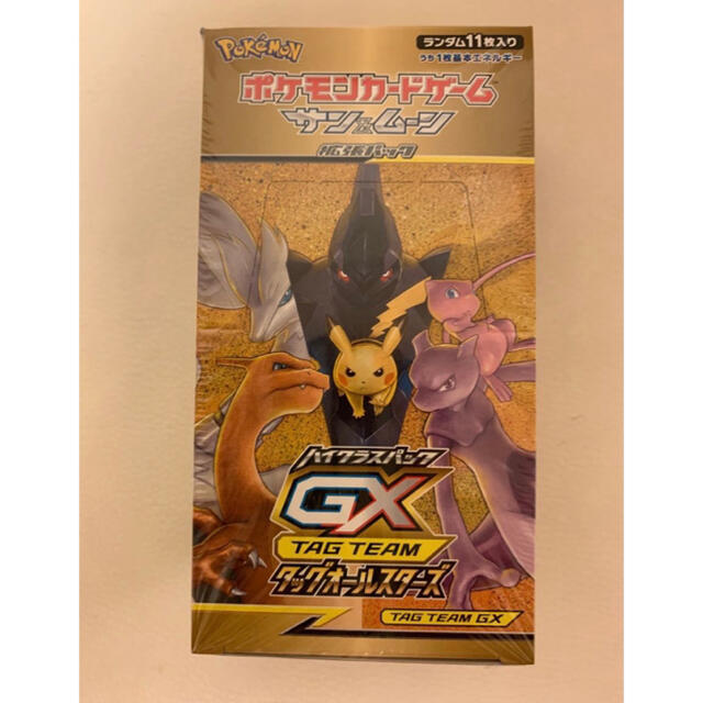 【新品・未開封】ポケモンカード　タッグオールスターズ　１ＢＯＸ　シュリンク有