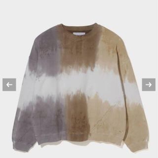 ノーマ(NŌMA)のNOMA t.d. Twist 3dye Sweat-Nature(スウェット)