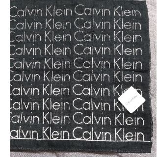 カルバンクライン(Calvin Klein)のカルバンクライン  タオルハンカチ  新品未使用タグ付き(ハンカチ)