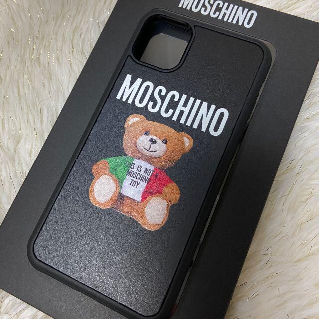 新品・キュートなベア☆MOSCHINO☆iPhone11 Pro用ケース