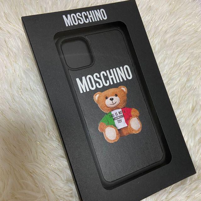 新品・キュートなベア☆MOSCHINO☆iPhone11 Pro用ケース