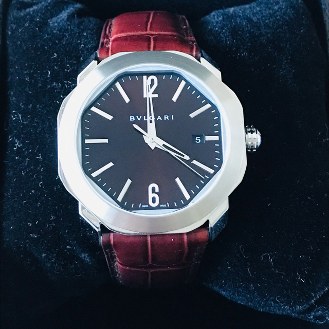 BVLGARI(ブルガリ)の【美品】BVLGARI ★ OCTO ROMA メンズの時計(腕時計(アナログ))の商品写真