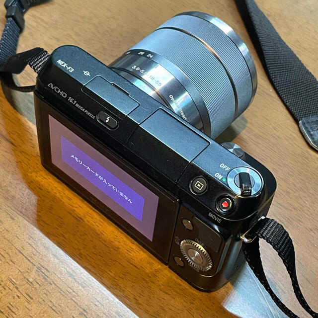 NEX-F3・SEL1855 セット　ミラーレス一眼・レンズセット SONY並品ミラーレス一眼