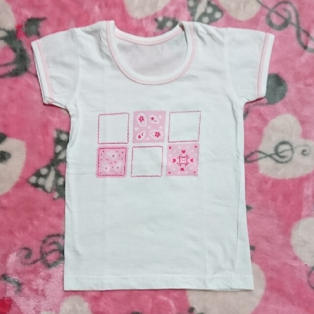 GUNZE(グンゼ)の90㎝ Tシャツ2枚セット キッズ/ベビー/マタニティのキッズ服女の子用(90cm~)(Tシャツ/カットソー)の商品写真