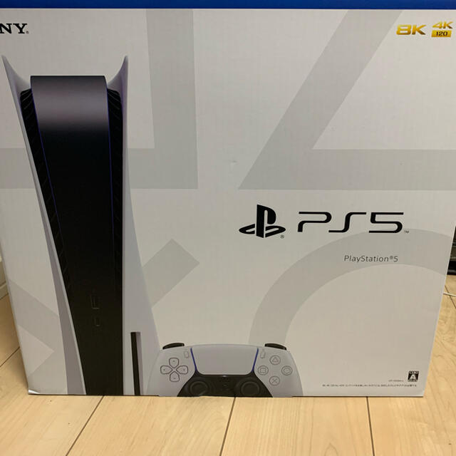 PlayStation(プレイステーション)のps5 通常版　新品　未開封　本日中のみ86000 エンタメ/ホビーのゲームソフト/ゲーム機本体(家庭用ゲーム機本体)の商品写真