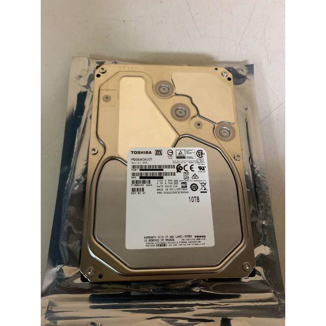 715Wリードライト時東芝　10TB SATA600 7200　3.5インチ　HDD