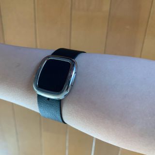 美品】Apple Watch 純正バンド 38/40mm モダンバックル ミッドナイト