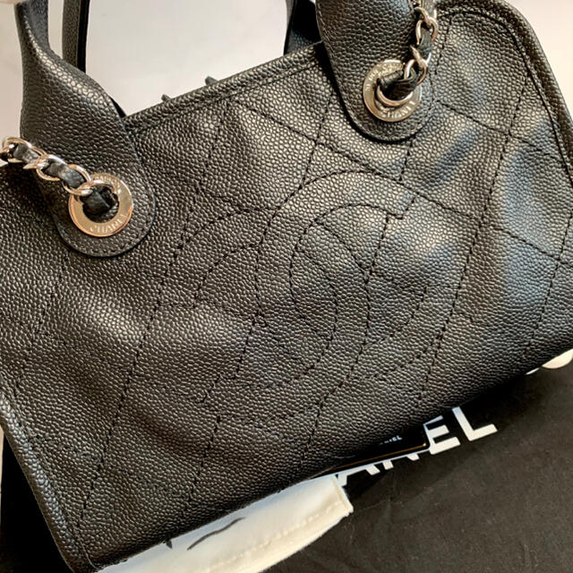 CHANEL シャネル 極美品 2way チェーンショルダー マトラッセ バッグ