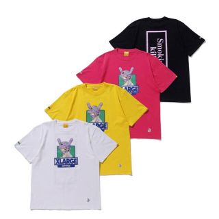 エクストララージ(XLARGE)のXLARGE collaboration with FR2 Tee ホワイト/M(Tシャツ/カットソー(半袖/袖なし))