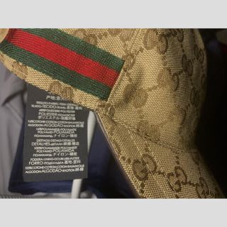 グッチ(Gucci)のGUCCI オリジナルGGキャンバス ベースボールキャップ(キャップ)