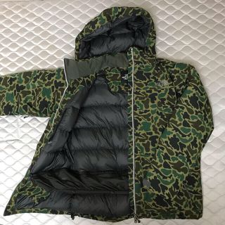 ザノースフェイス(THE NORTH FACE)のノースフェイス　マウンテンパーカ　ダウン　カモフラ　メンズL(マウンテンパーカー)