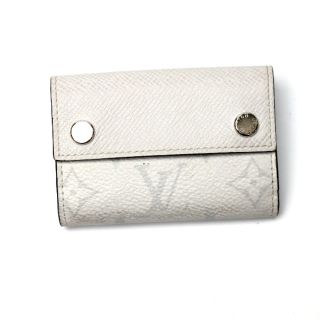 ルイヴィトン(LOUIS VUITTON)のルイ・ヴィトン M67621 三つ折り財布 ブロン  LOUIS VUITTON 小銭入れ付き タイガ(財布)