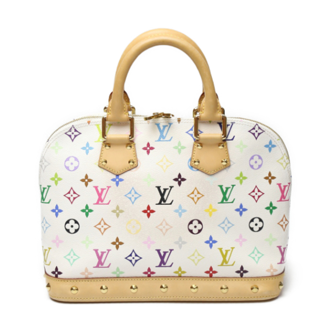 ルイヴィトン M92647 ハンドバッグ ブロン ホワイト  LOUIS VUITTON マルチカラー モノグラムアルマ