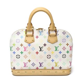 ルイヴィトン(LOUIS VUITTON)のルイヴィトン M92647 ハンドバッグ ブロン ホワイト  LOUIS VUITTON マルチカラー モノグラム(ハンドバッグ)