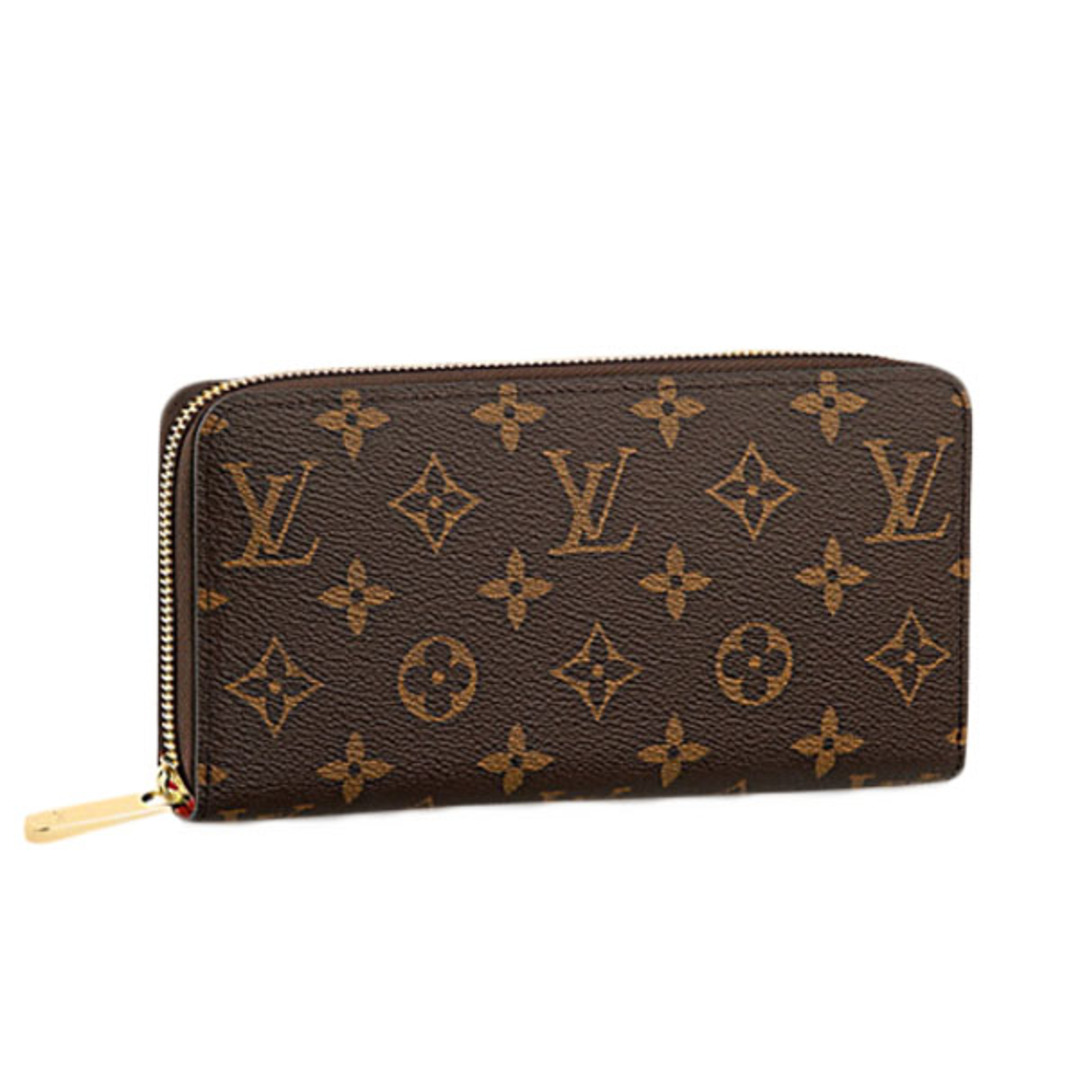 ルイヴィトン M41896 長財布 コクリコ  LOUIS VUITTON ジッピーウォレット モノグラムラウンドファスナー