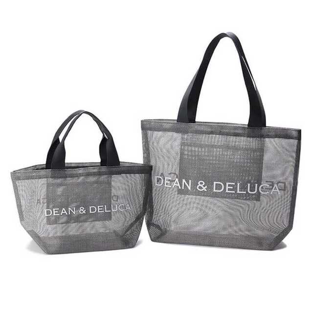 DEAN&DELUCA☆メッシュトートバッグ エコバッグ MＬセット 単品可能