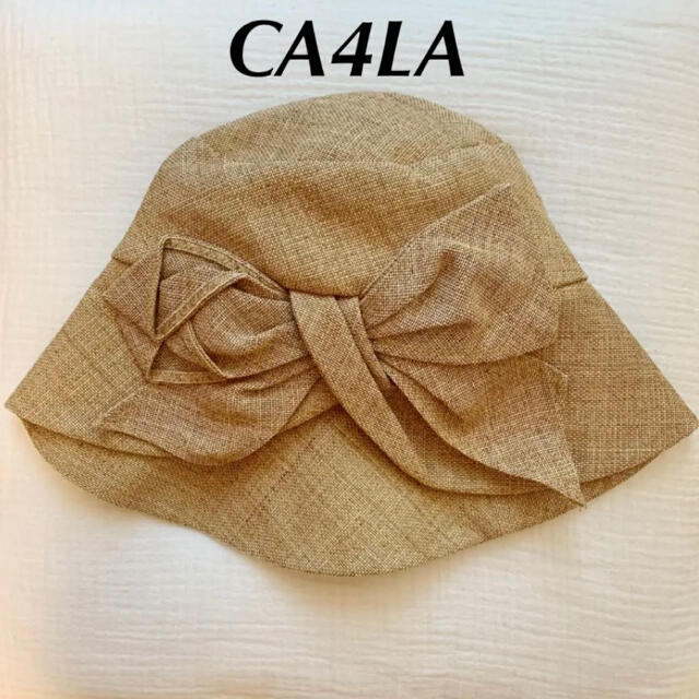 CA4LA カシラ　SESSION WASH&UV ペーパーハット　麦わら帽子