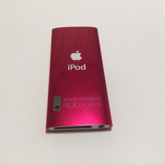 Apple(アップル)のiPod nano 5世代　8GB ピンク-25 稼働品 スマホ/家電/カメラのオーディオ機器(ポータブルプレーヤー)の商品写真